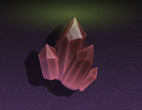 Crimson Crystal Ore