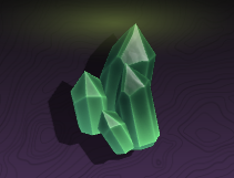 Green Crystal Ore